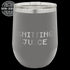 Laser Engraved Knitting Juice Wine Tumbler